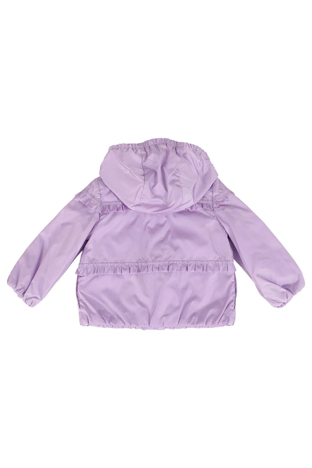 Moncler Enfant Logo Patch Zip-Up Jacket