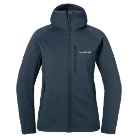 Montbell Jacket Women's Trail Action Hooded Jacket - CLIMAPLUS Navy