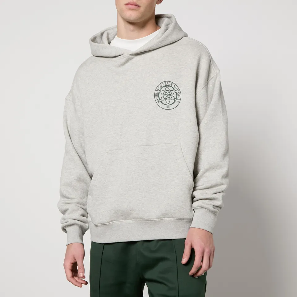 Museum of Peace & Quiet Wellness Center Cotton-Jersey Hoodie - S | Coggles