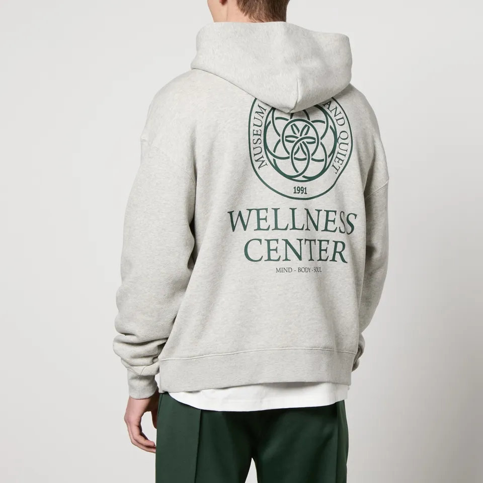 Museum of Peace & Quiet Wellness Center Cotton-Jersey Hoodie - S | Coggles