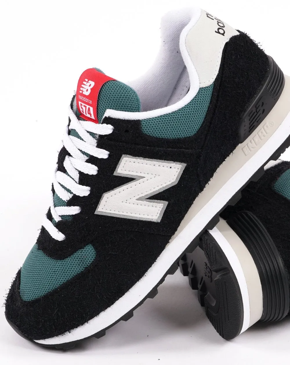 New Balance 574 Trainer Black/Blue