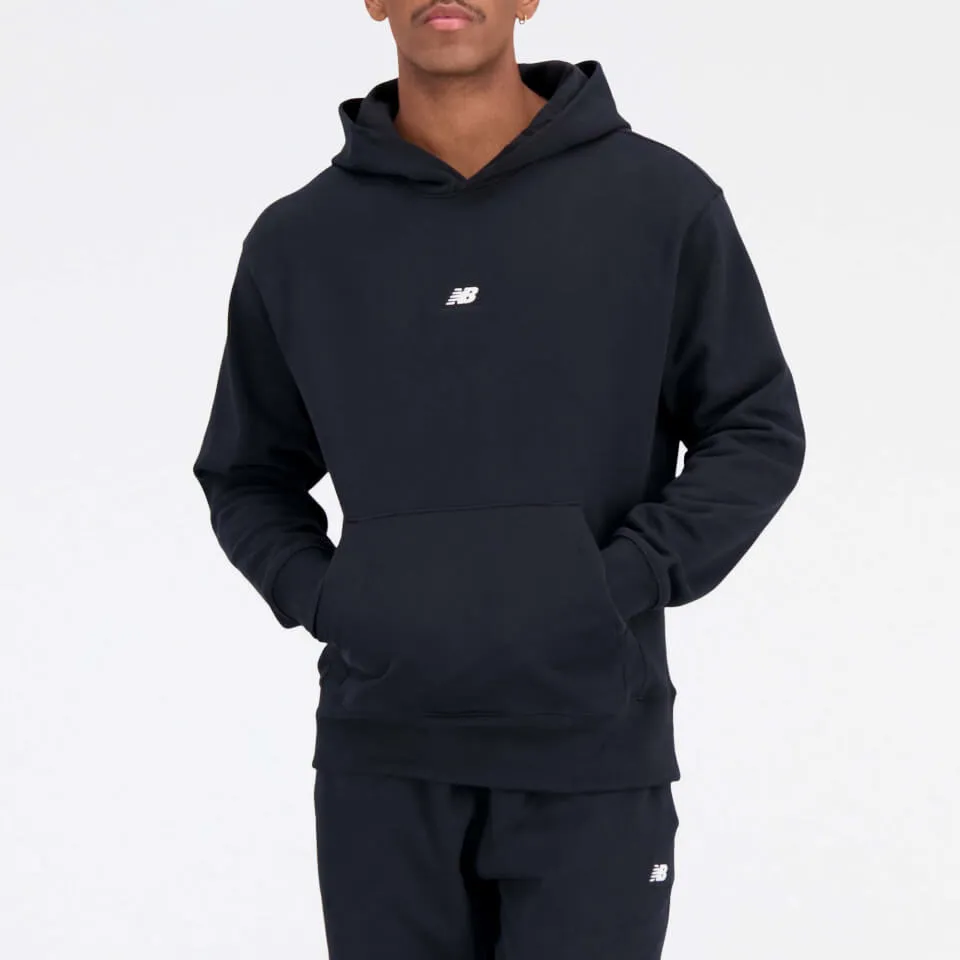 New Balance Athletics Remastered French Terry Cotton-Jersey Hoodie - S | Coggles