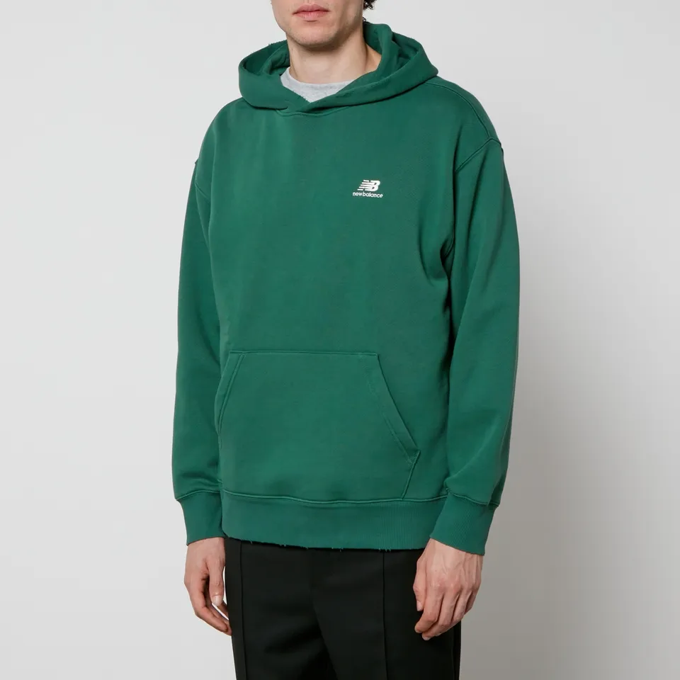 New Balance Hoops Cotton-Blend Hoodie - S | Coggles