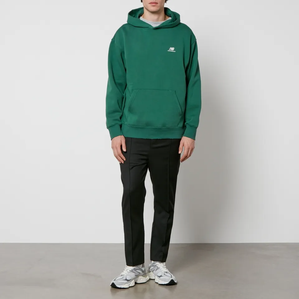 New Balance Hoops Cotton-Blend Hoodie - S | Coggles