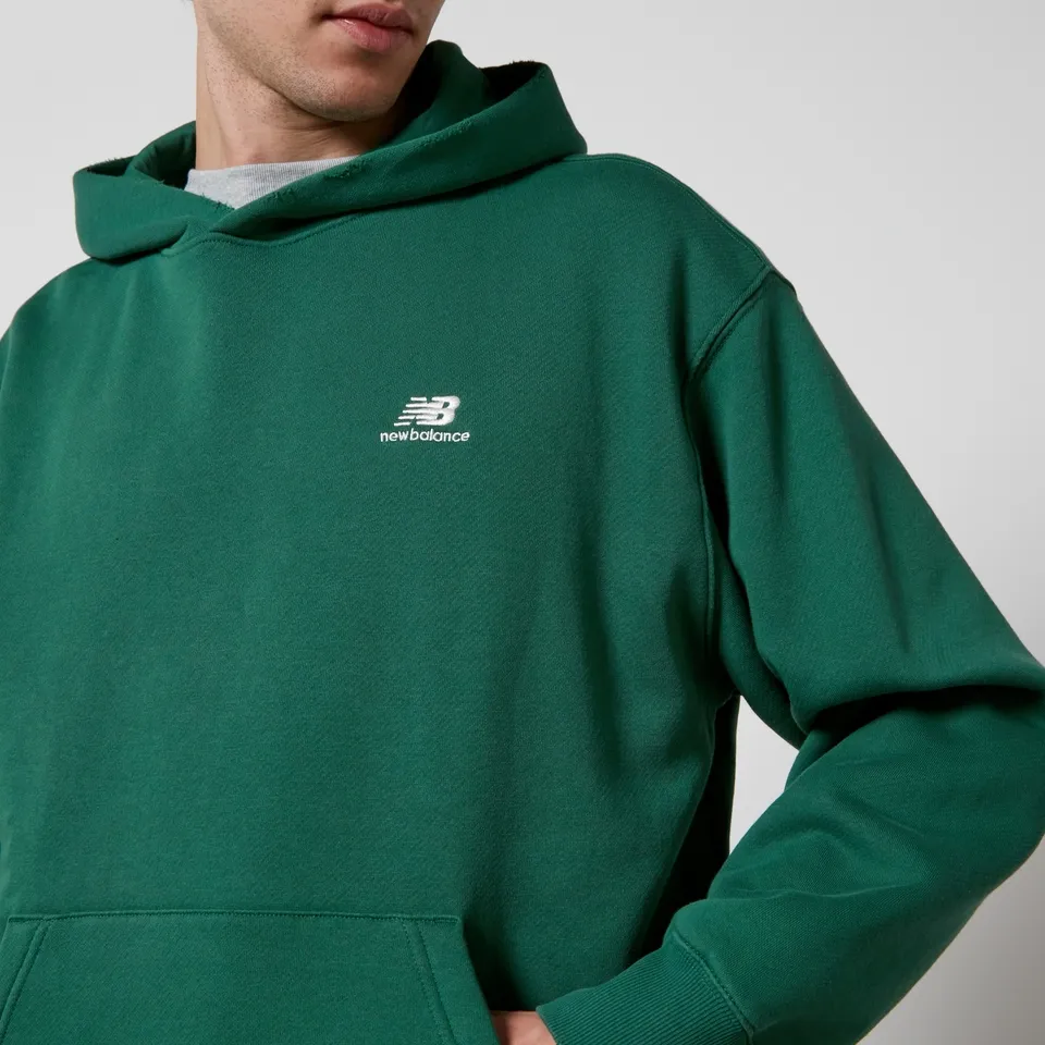 New Balance Hoops Cotton-Blend Hoodie - S | Coggles