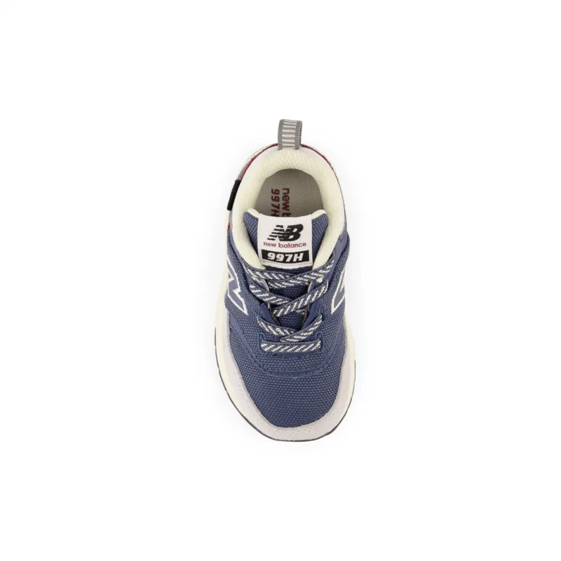 New Balance Infant & Toddler Boys 997H Bungee Lace Shoe - IH997HWK (Wide)