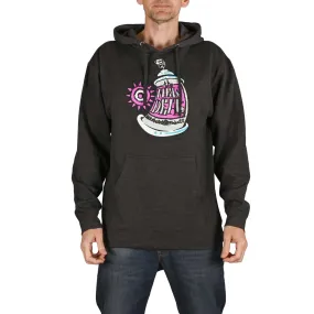 New Deal Spray Can Pullover Hoodie – Charcoal Heather