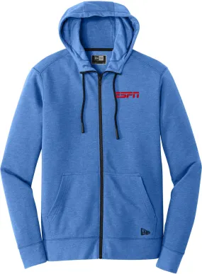 New Era Tri-Blend Fleece Full-Zip Hoodie