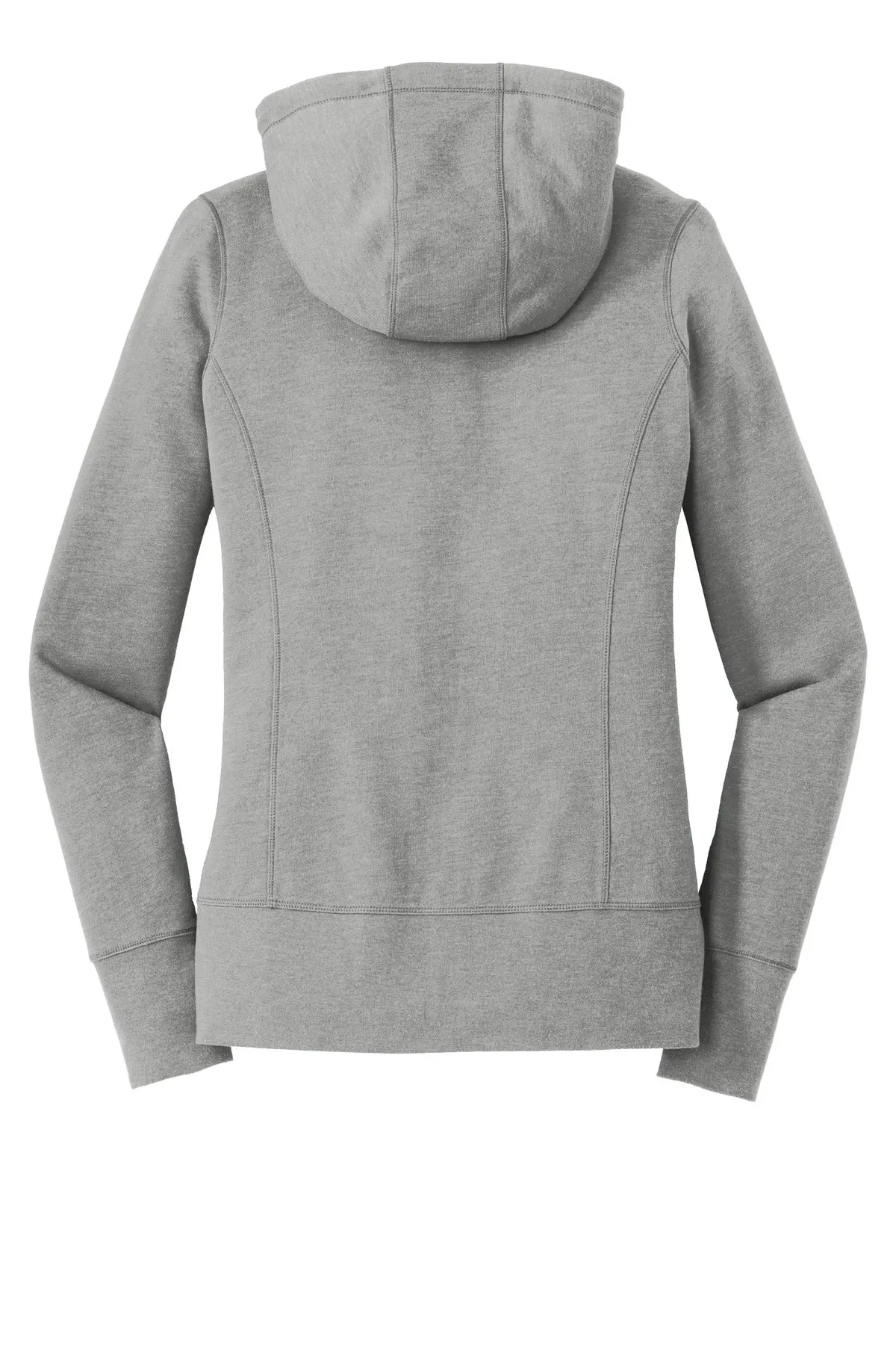 New Era Women's Tri-Blend Fleece Full-Zip Hoodie. LNEA511