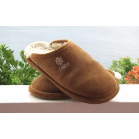 Nice SLO Town Scuff Chestnut Women’s Slipper