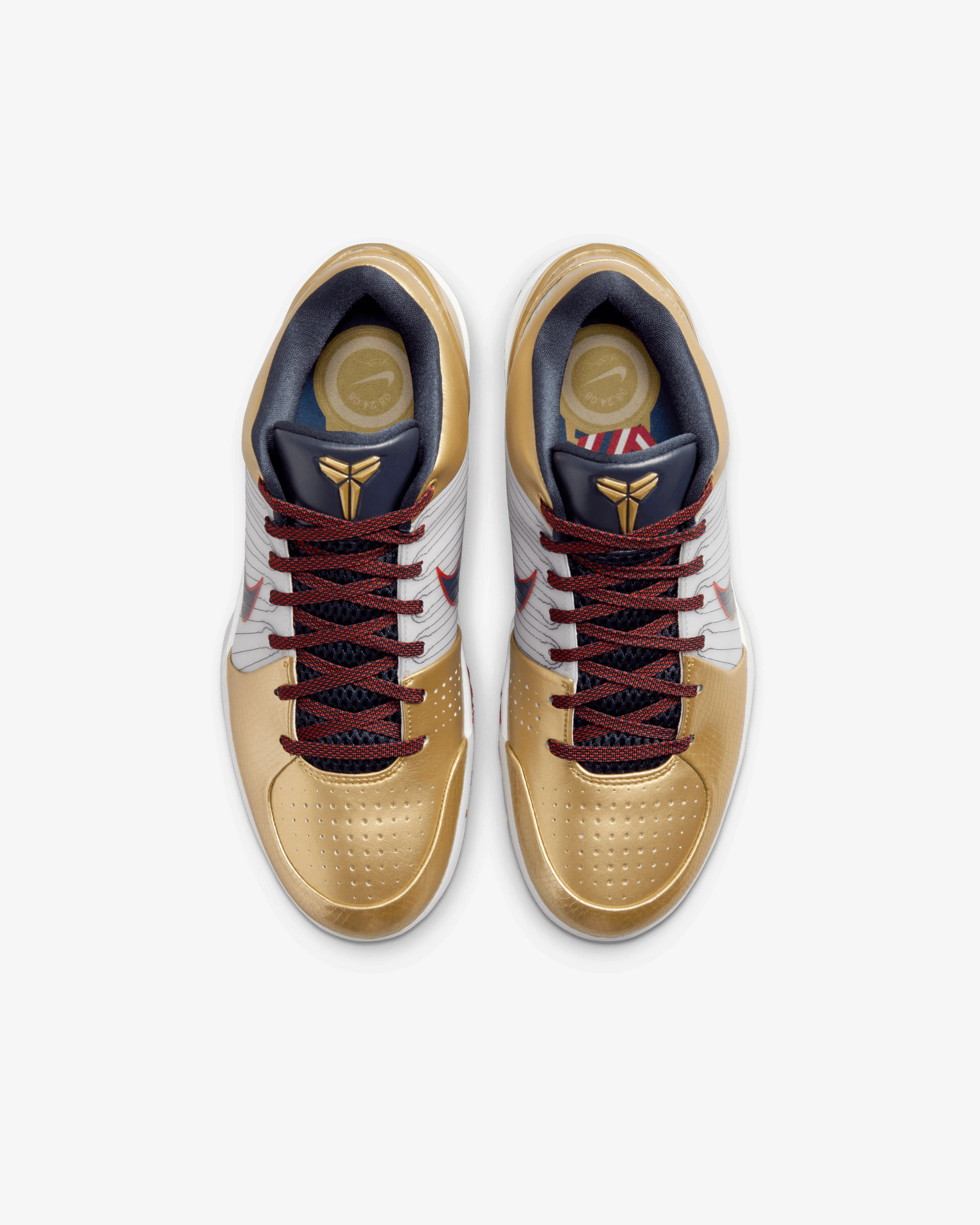 Nike - Kobe 4 Gold Medal Sneakers - (FQ3544-100)