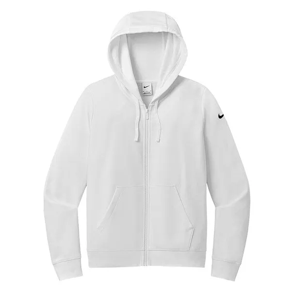 Nike - Women's Club Fleece Sleeve Swoosh Full-Zip Hoodie