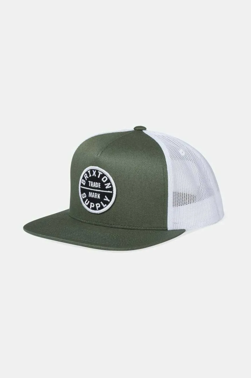 Oath Trucker Hat - Agave Green/White