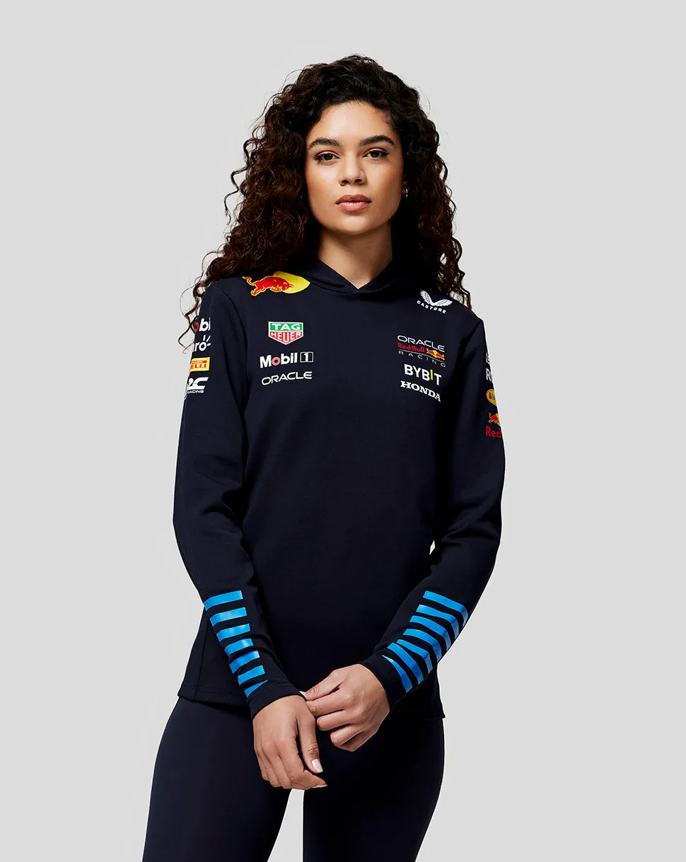 Oracle Red Bull Racing Women's Official Teamline Pullover Hoodie - Nig