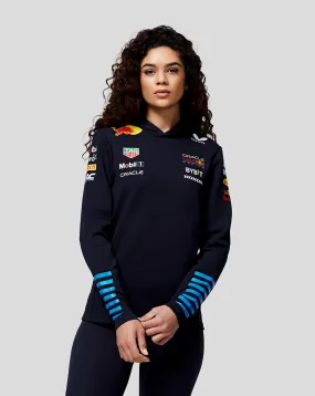 Oracle Red Bull Racing Women's Official Teamline Pullover Hoodie - Nig