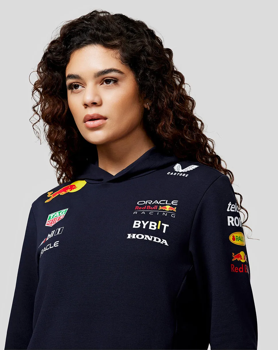 Oracle Red Bull Racing Women's Official Teamline Pullover Hoodie - Nig