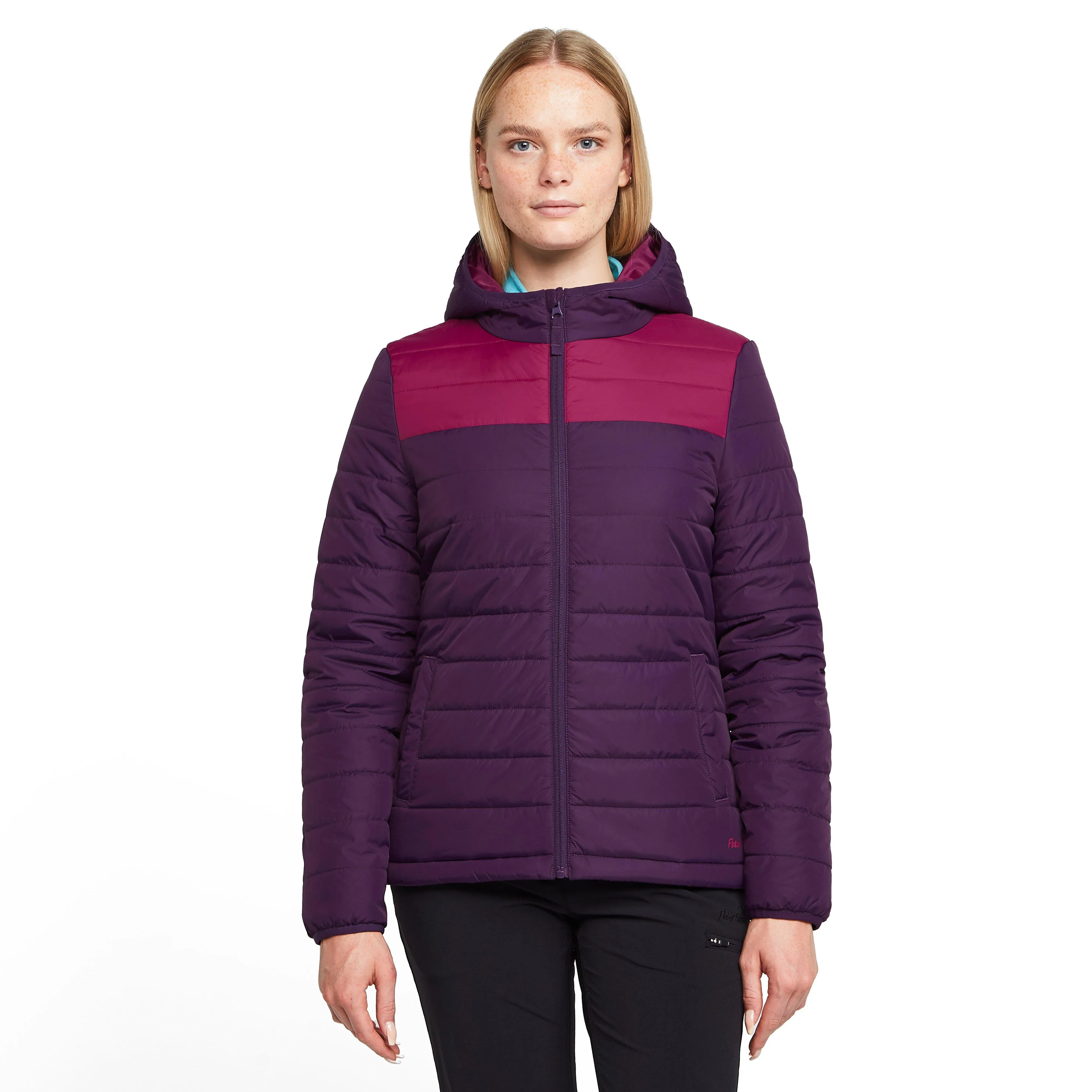 Peter Storm Womens Blisco II Hooded Jacket Purple/Pink | Millets