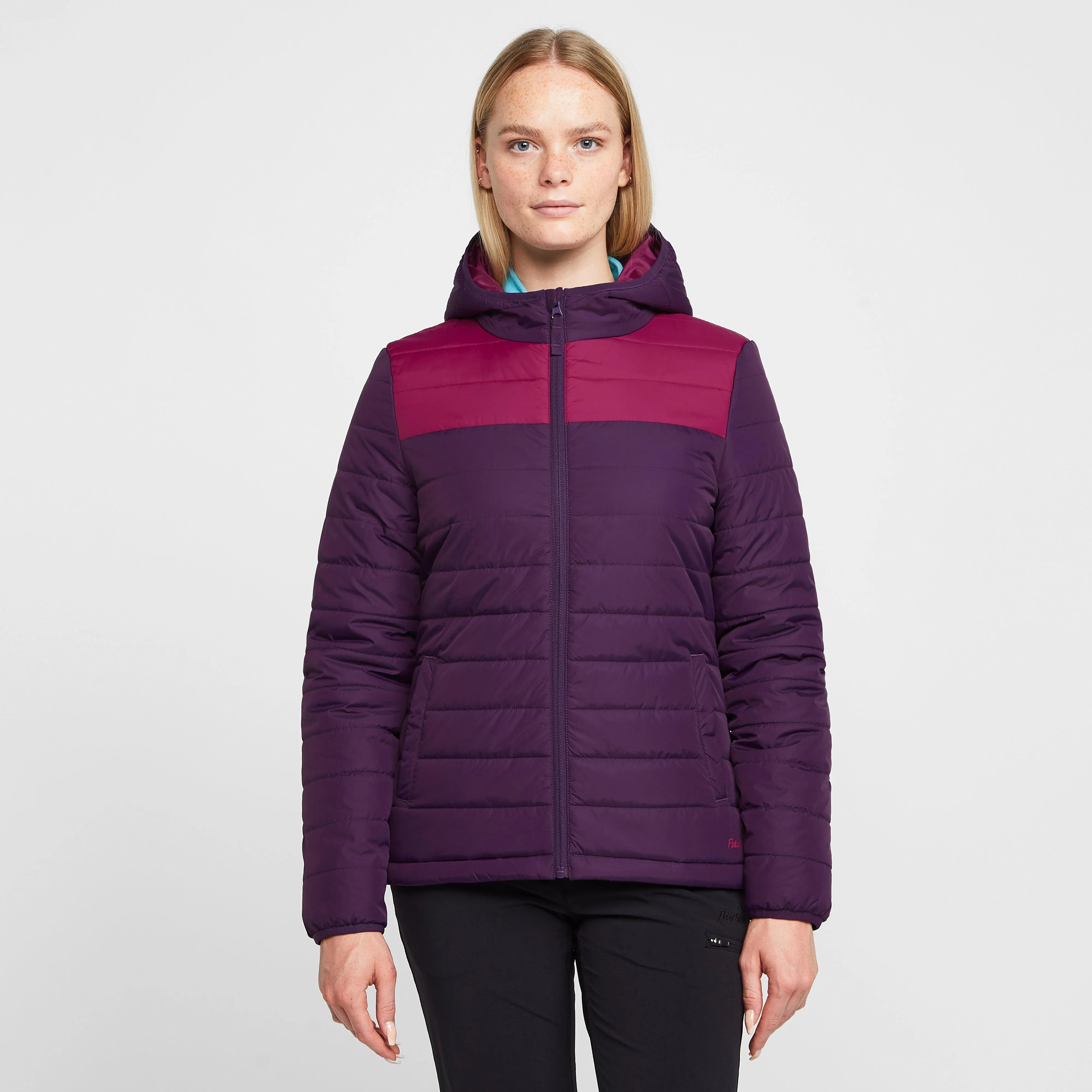 Peter Storm Womens Blisco II Hooded Jacket Purple/Pink | Millets