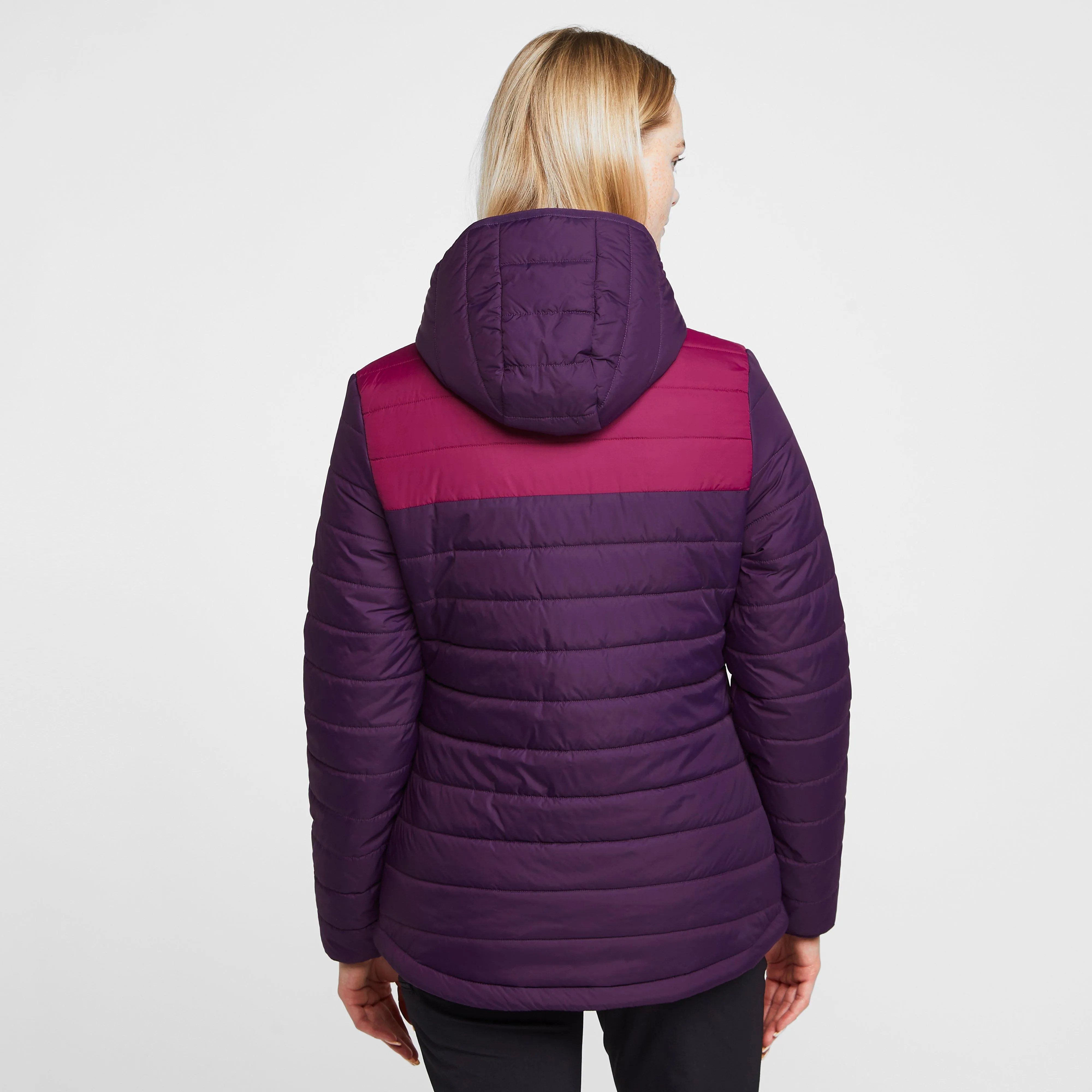 Peter Storm Womens Blisco II Hooded Jacket Purple/Pink | Millets