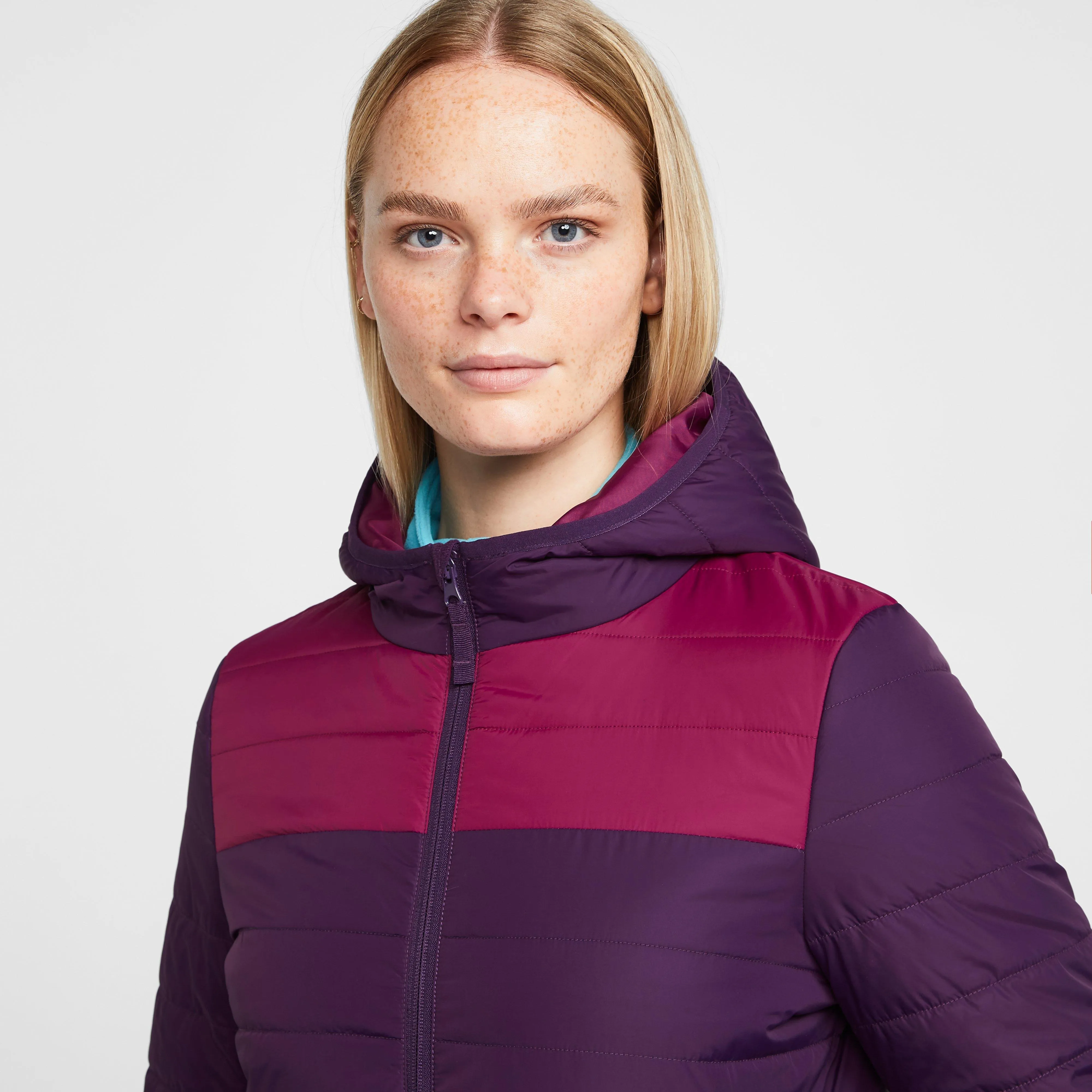 Peter Storm Womens Blisco II Hooded Jacket Purple/Pink | Millets