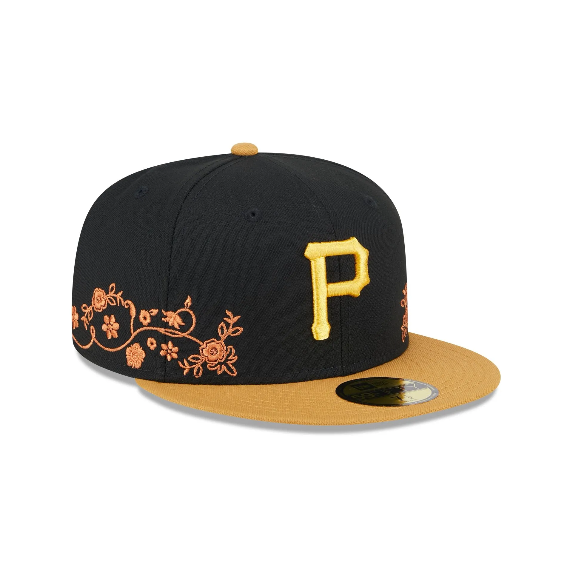 Pittsburgh Pirates Floral Vine 59FIFTY Fitted Hat