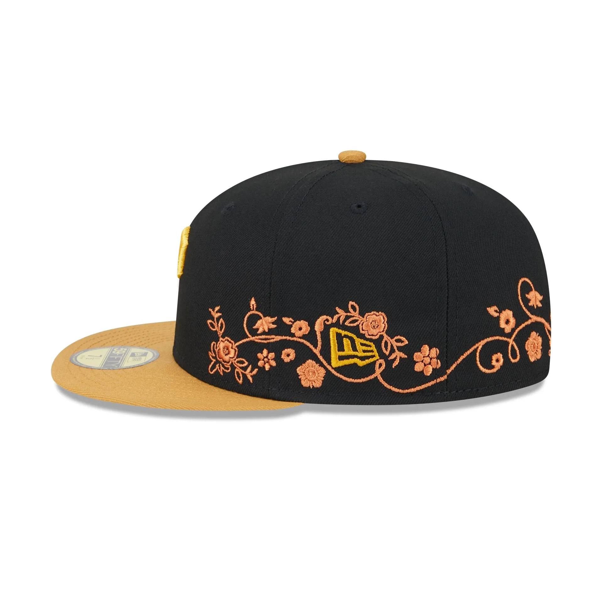 Pittsburgh Pirates Floral Vine 59FIFTY Fitted Hat