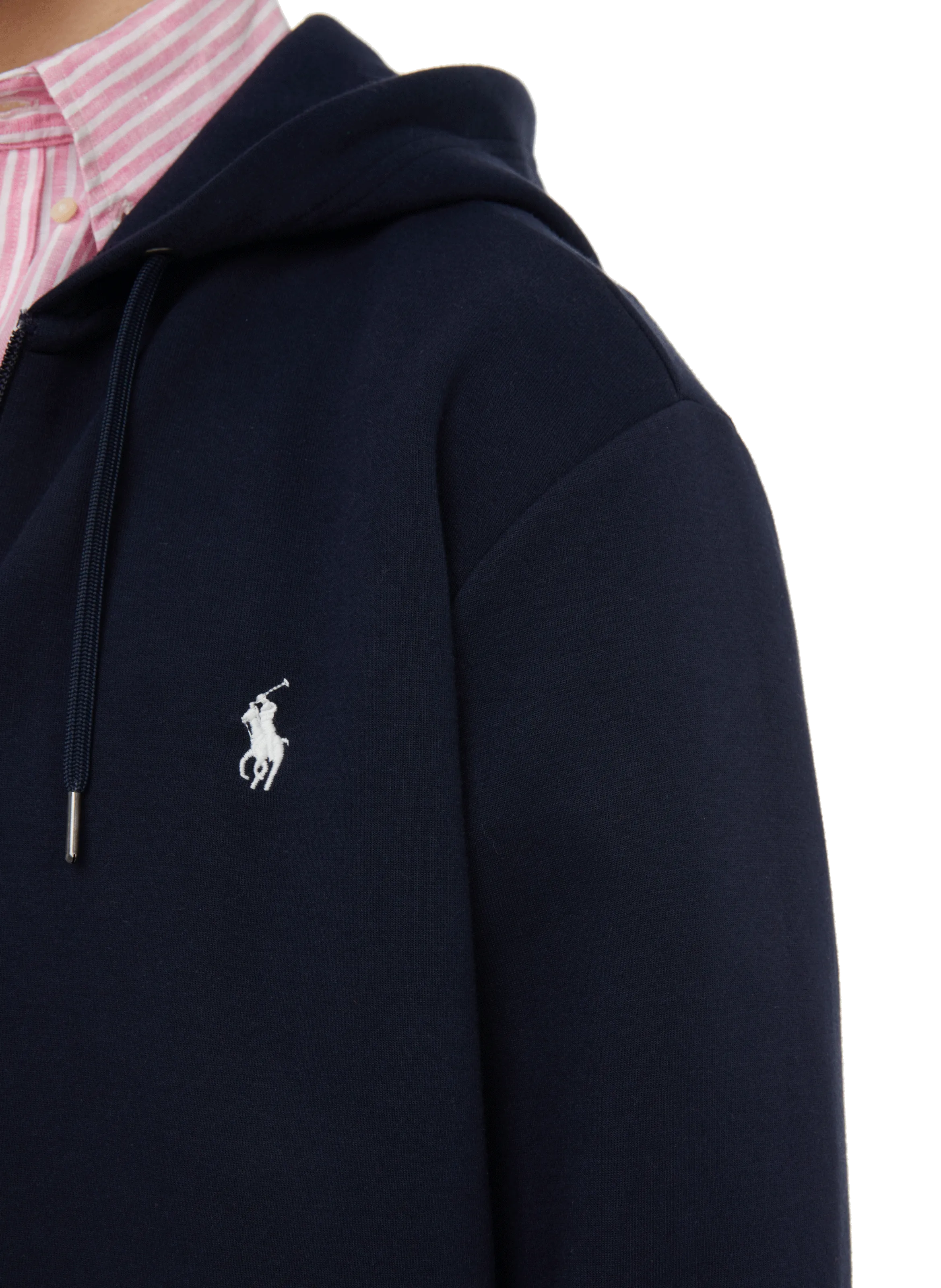 Polo ralph lauren  Cotton-blend zip-up hoodie - Blue