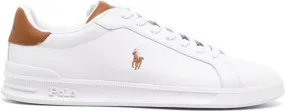 Polo Ralph Lauren logo-embroidered low-top sneakers White