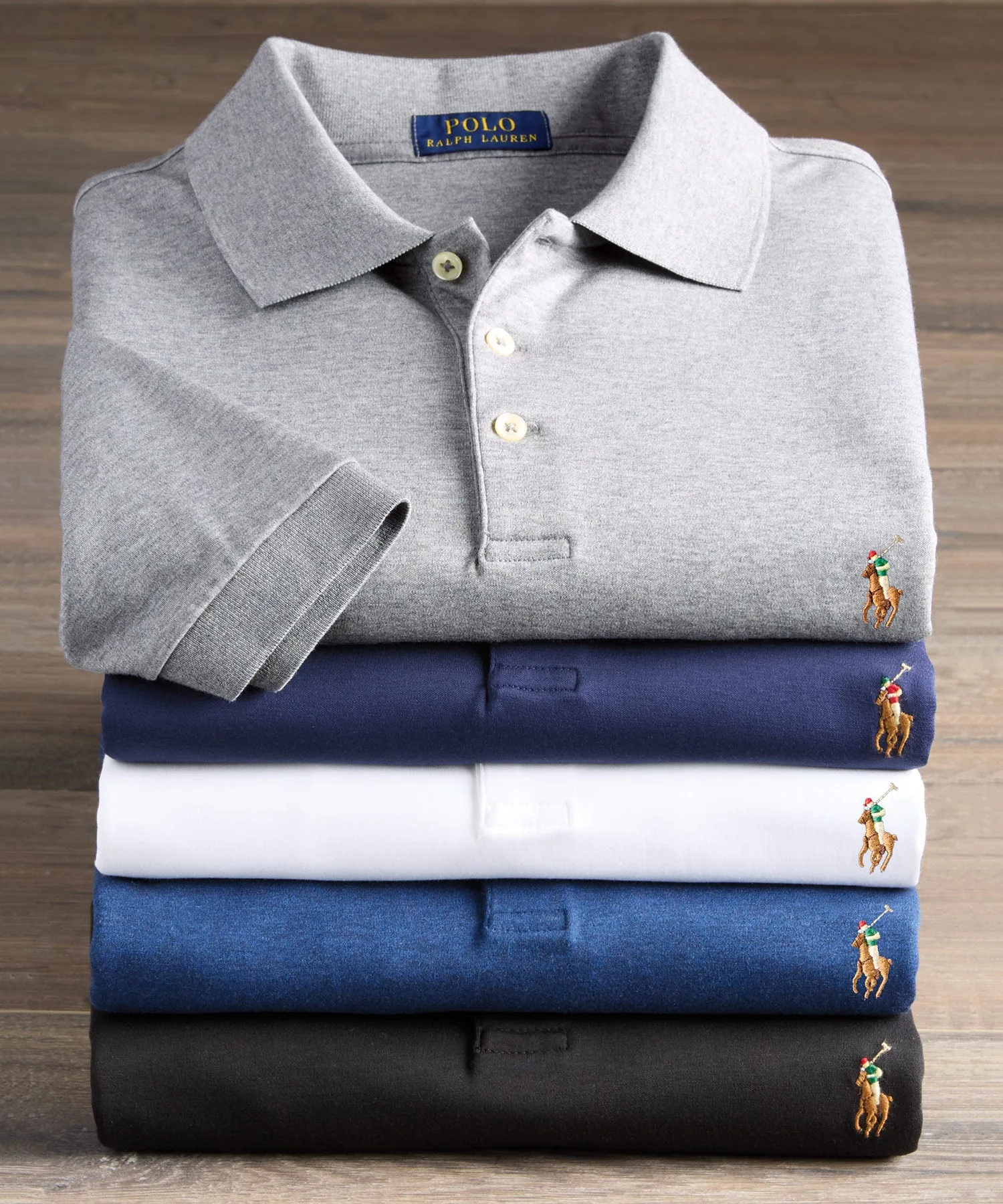 Polo Ralph Lauren Short Sleeve Classic Fit Soft Touch Pima Cotton Polo Shirt