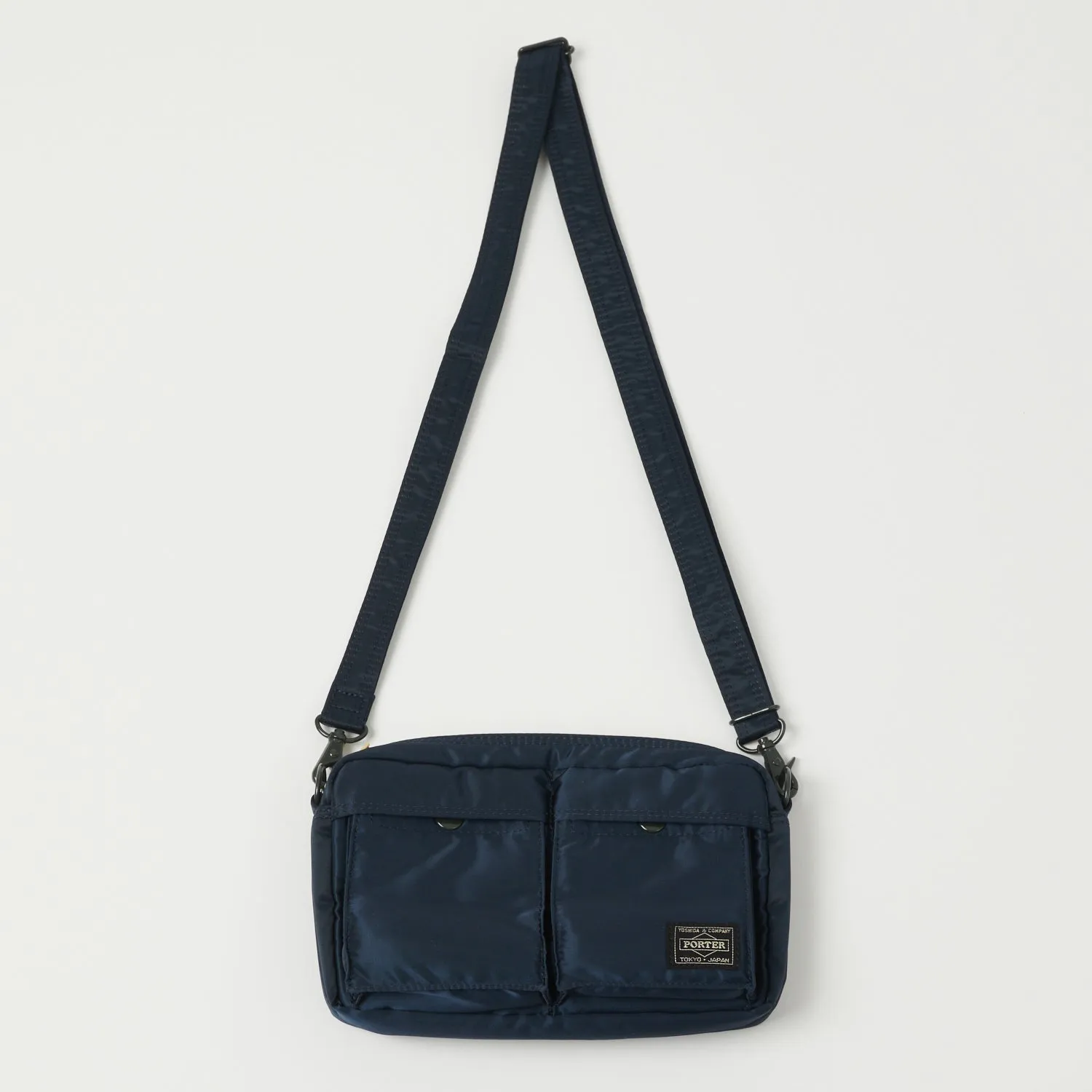 Porter-Yoshida & Co. Tanker Shoulder Bag - Iron Blue