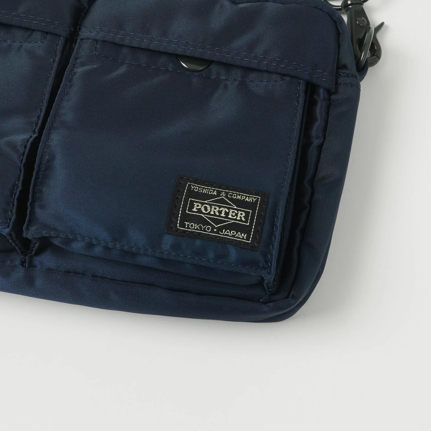 Porter-Yoshida & Co. Tanker Shoulder Bag - Iron Blue