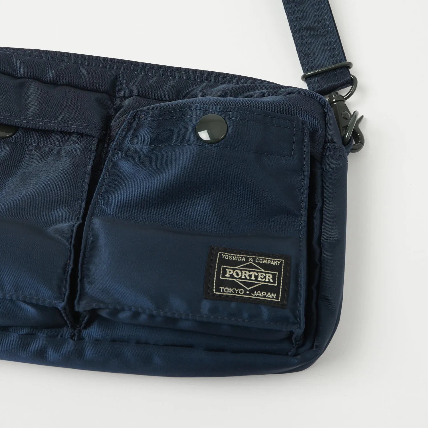 Porter-Yoshida & Co. Tanker Shoulder Bag - Iron Blue