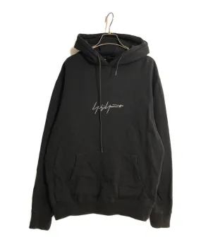 [Pre-owned] YOHJI YAMAMOTO NEW ERA Signature Logo Sweat Pullover Hoodie HV-T40-077