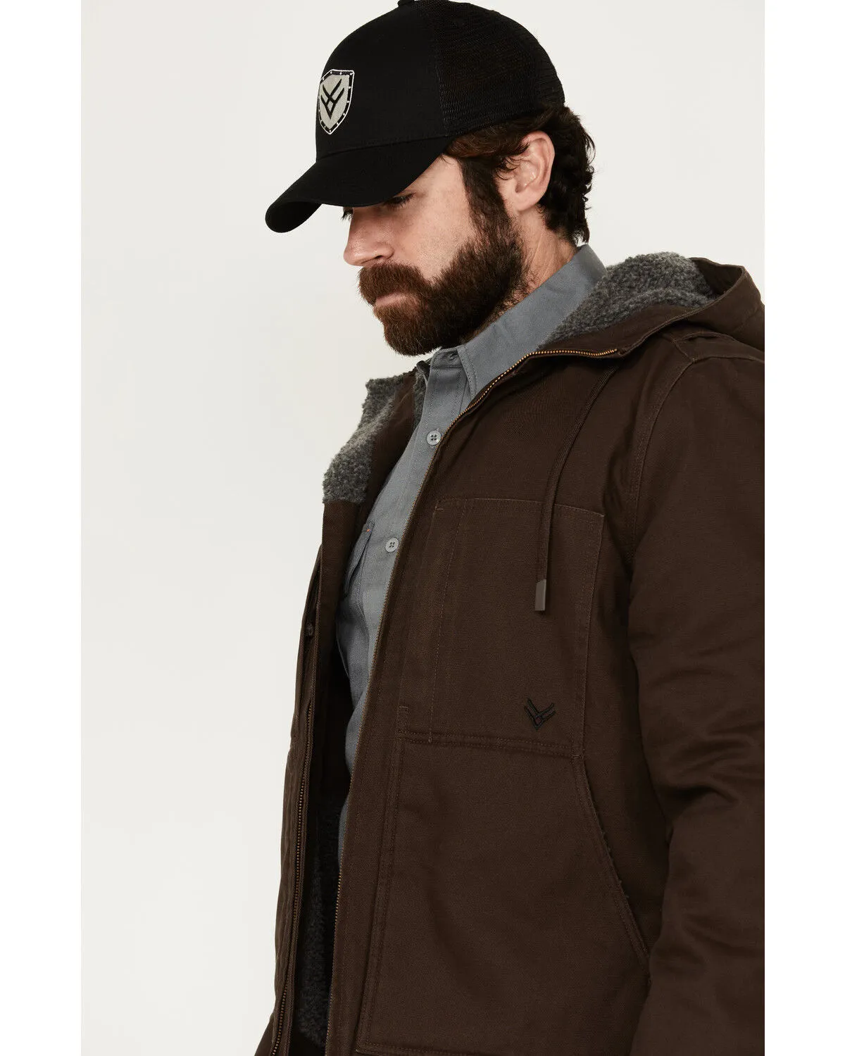 Product Name:  Hawx Men's Castile Weather Duck Hooded Work Jacket