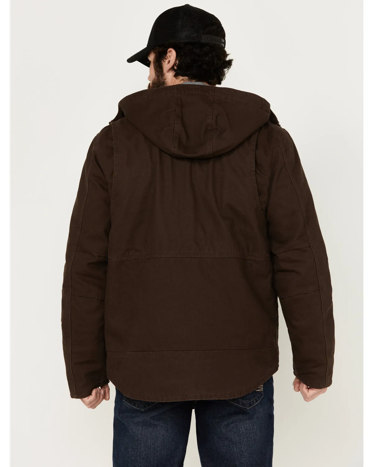 Product Name:  Hawx Men's Castile Weather Duck Hooded Work Jacket