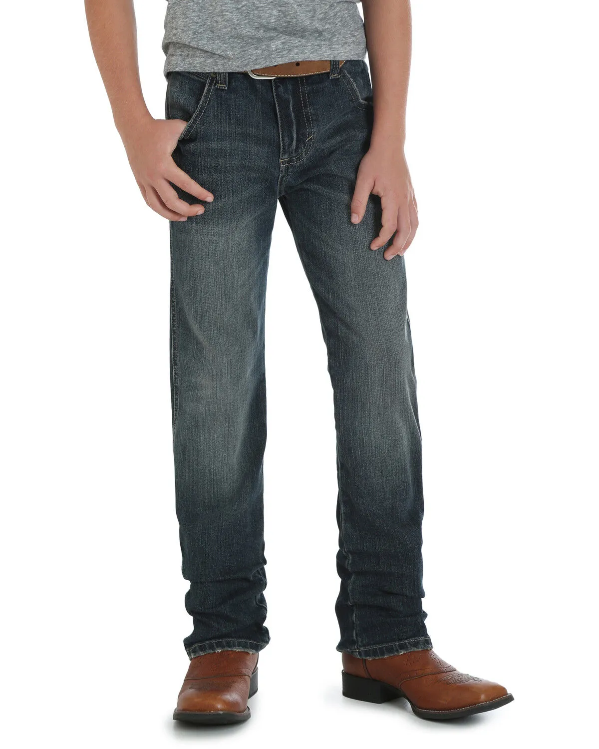 Product Name:  Wrangler Retro Boys' Jerome Slim Straight Jeans