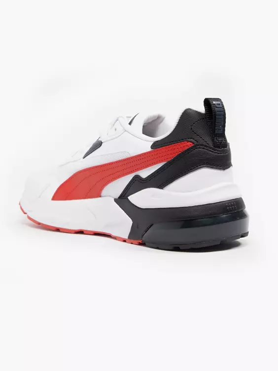 Puma  VIS2K Red/Black/Red Trainers