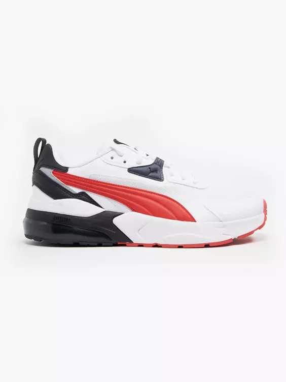 Puma  VIS2K Red/Black/Red Trainers