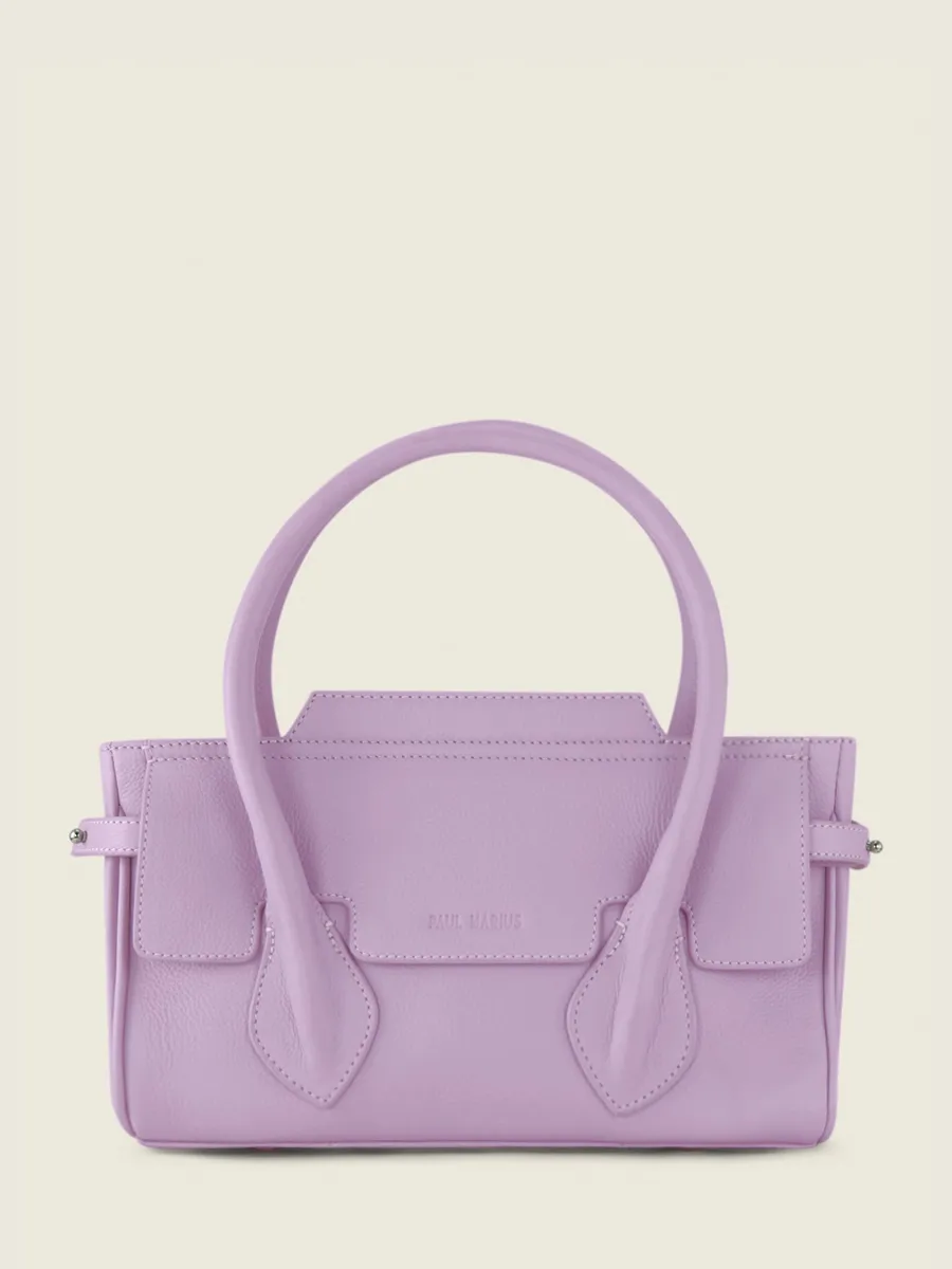 Purple Leather Handbag for Women - Madeleine S Pastel Lilac | PAUL MARIUS