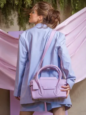 Purple Leather Handbag for Women - Madeleine S Pastel Lilac | PAUL MARIUS