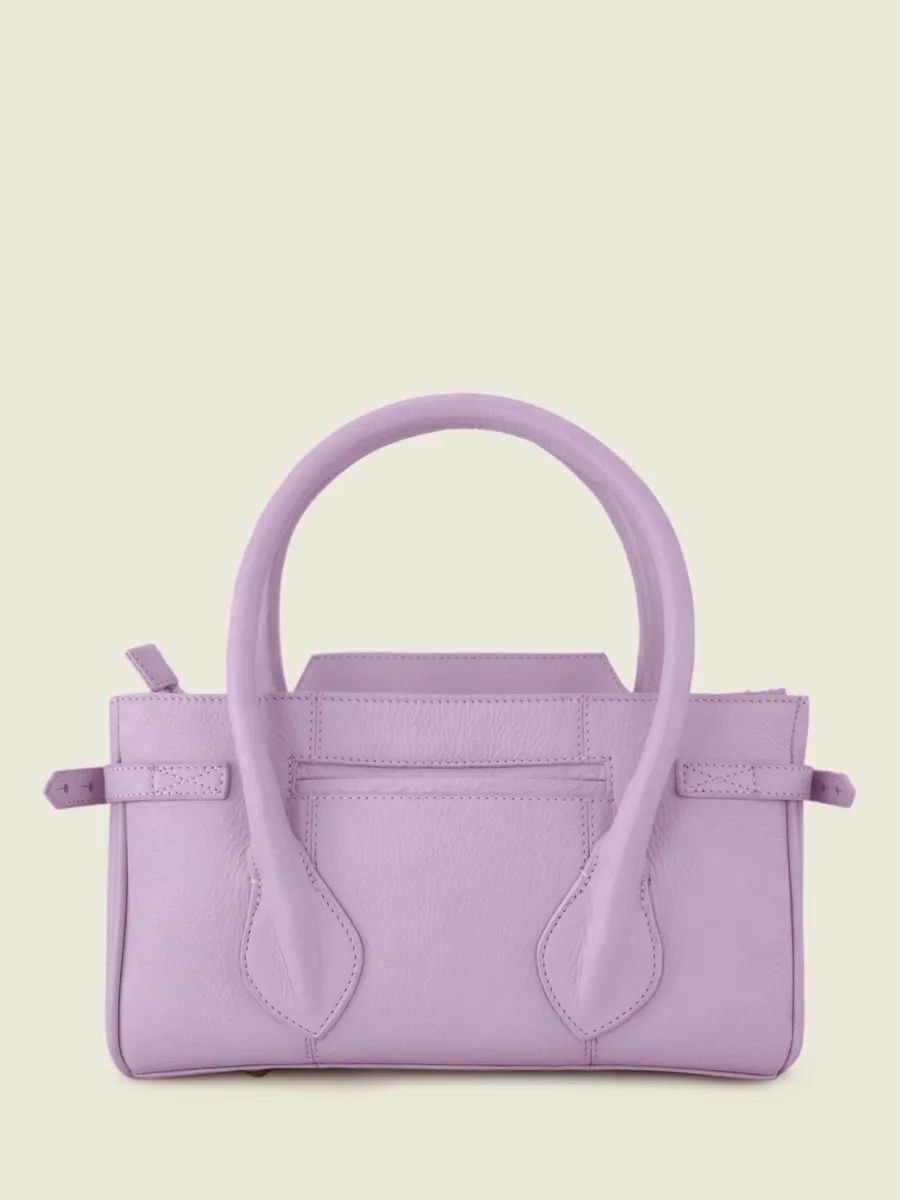 Purple Leather Handbag for Women - Madeleine S Pastel Lilac | PAUL MARIUS