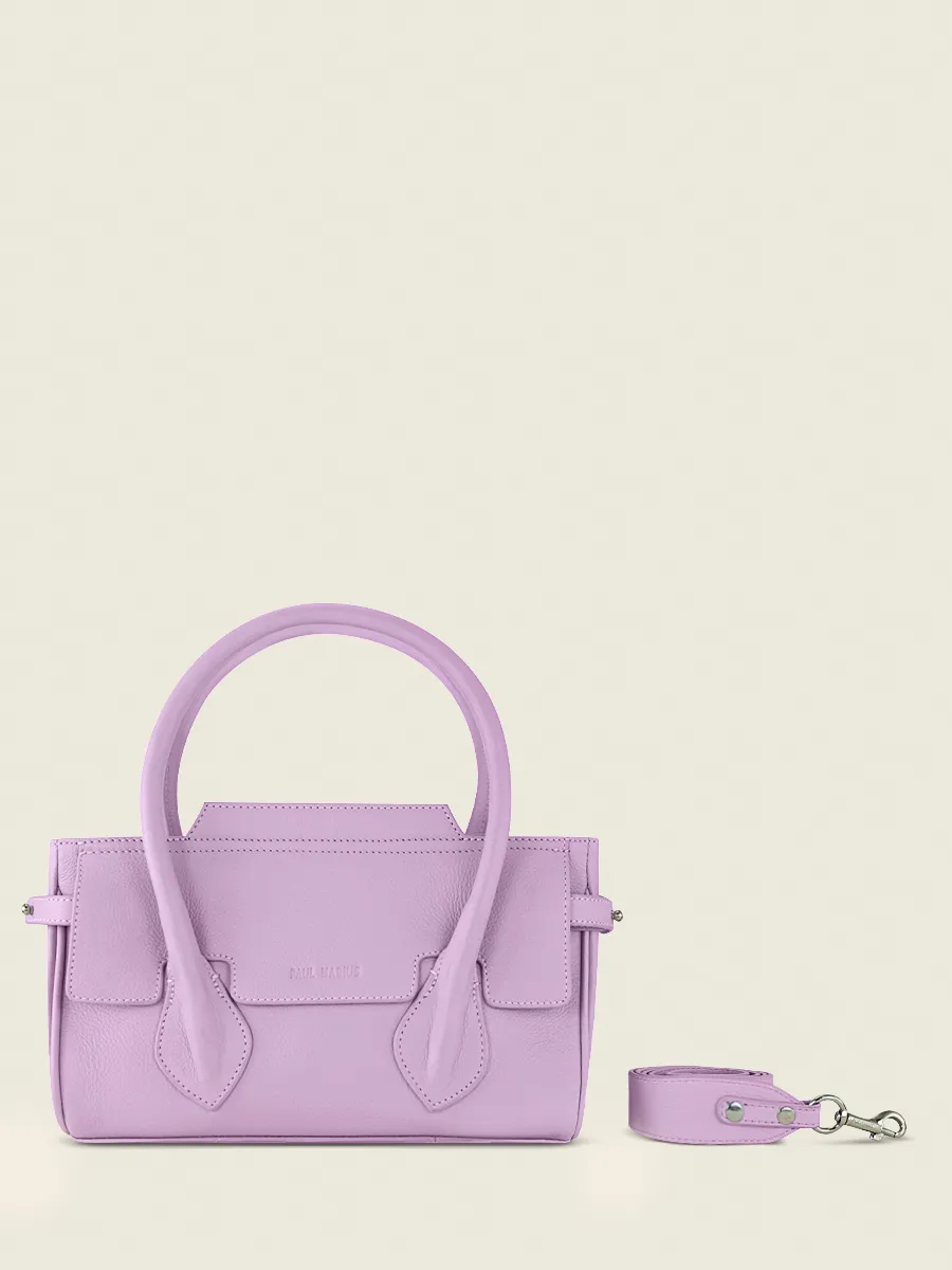 Purple Leather Handbag for Women - Madeleine S Pastel Lilac | PAUL MARIUS