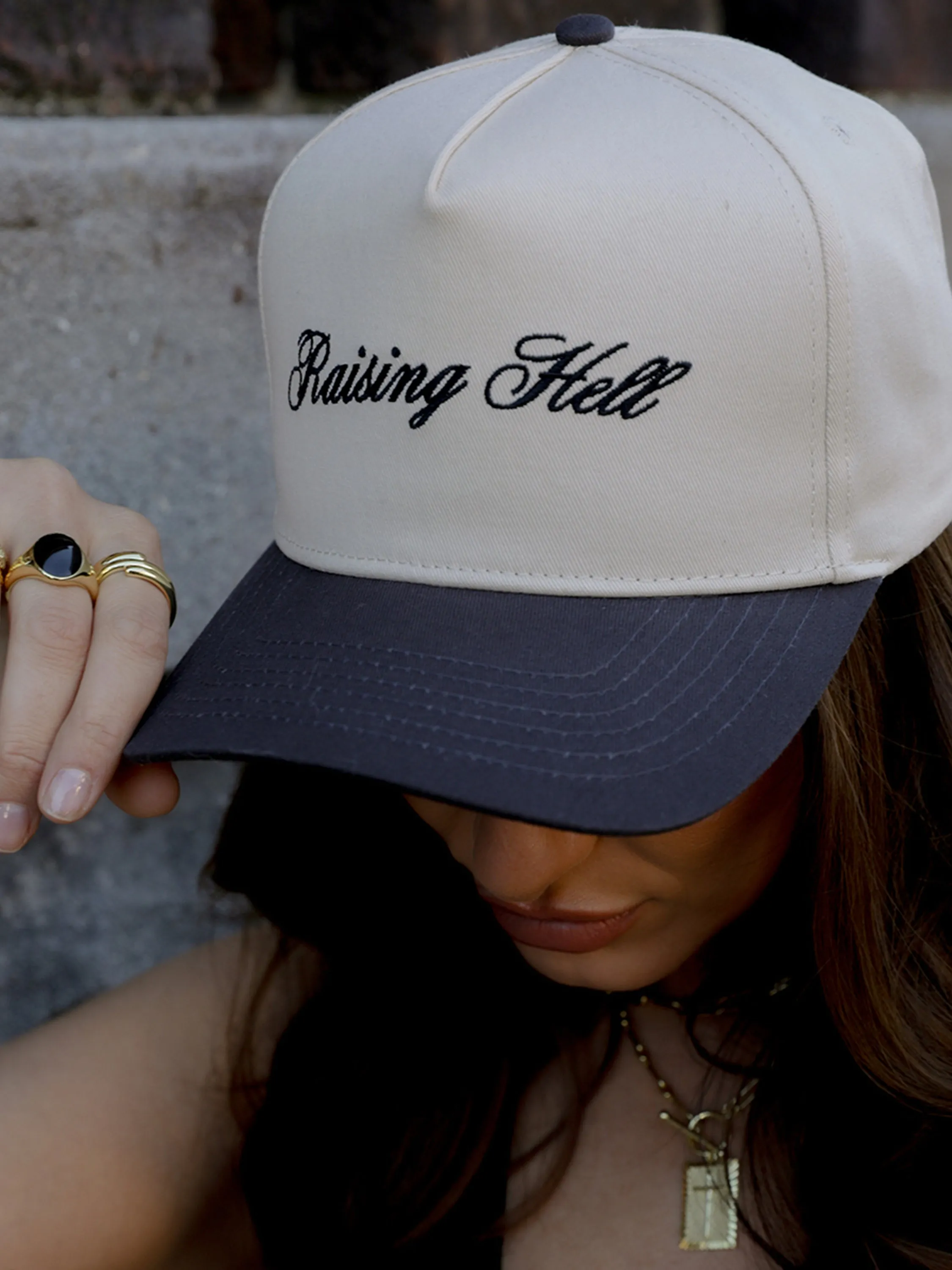 Raising Hell Trucker Hat