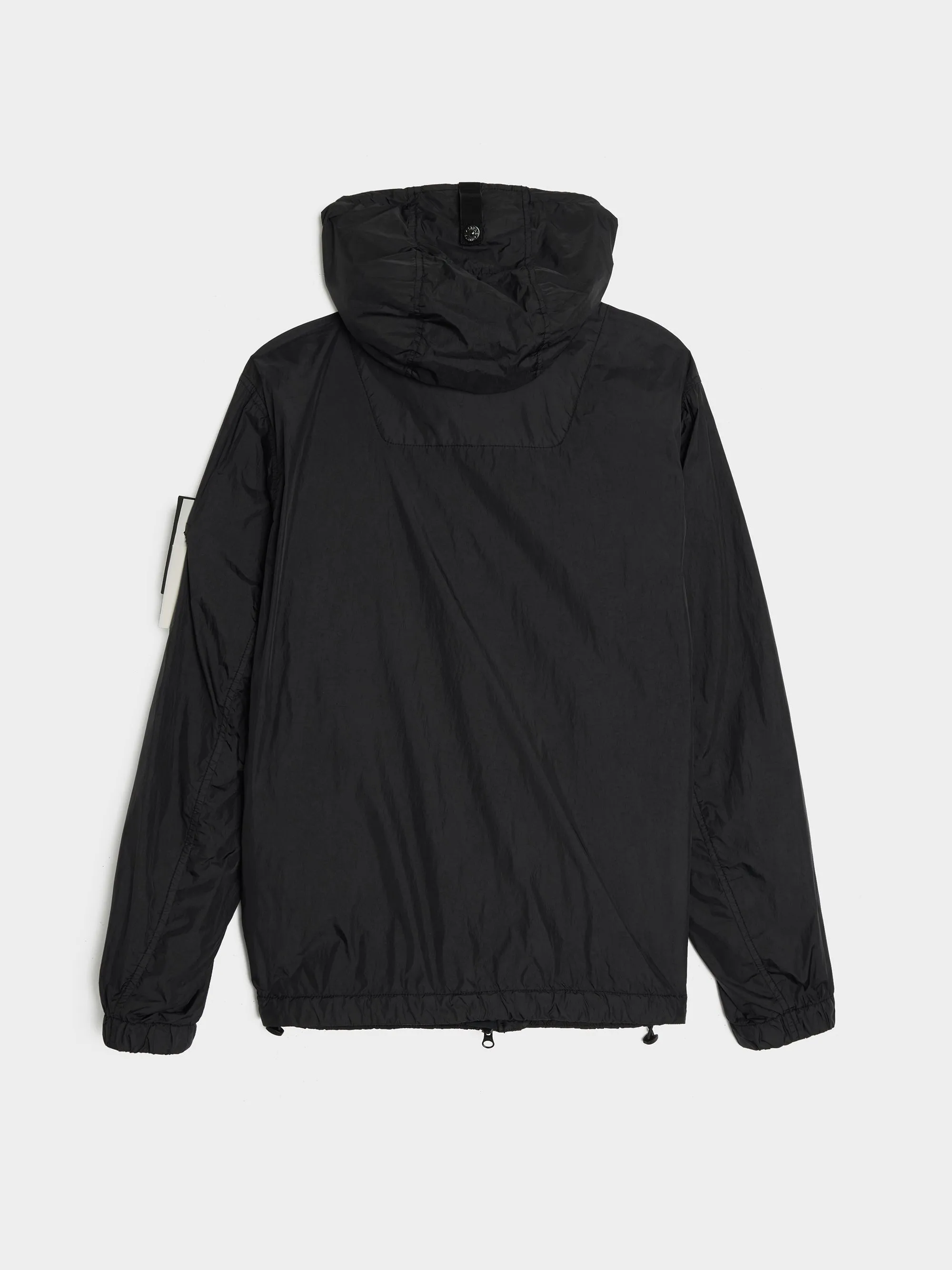 Recycled Padded Hooded Jacket, Black