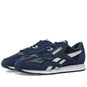 Reebok CL NylonTeam Navy & Platinum