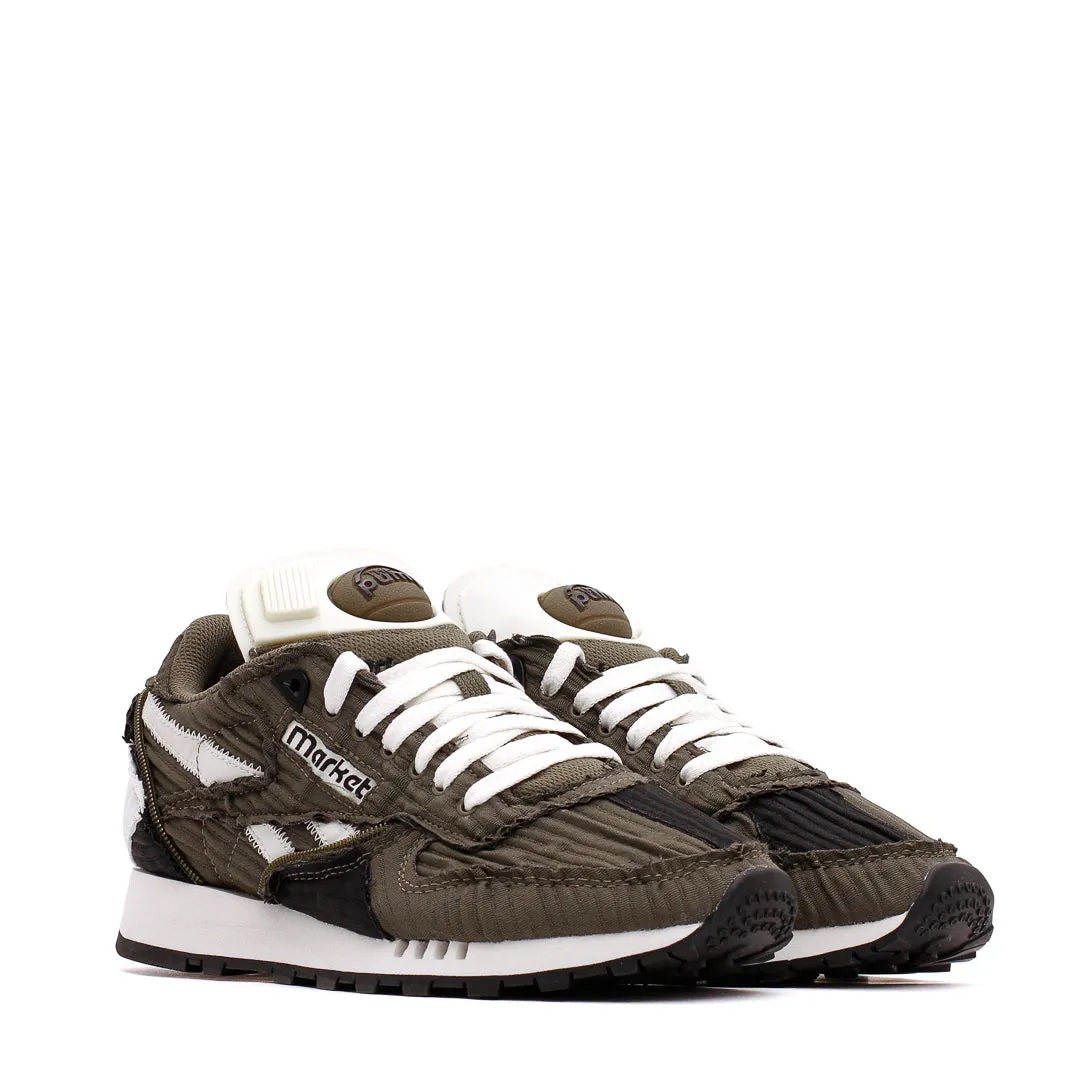 Reebok Classic x MARKET Men Leather Pump Army Green 100069830