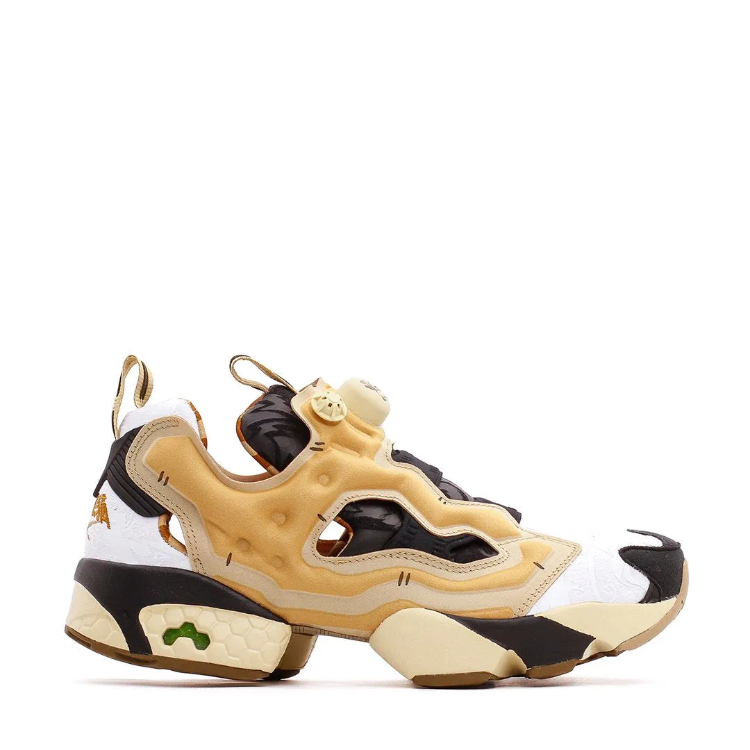 Reebok Classics Men InstaPump Fury x Kung Fu Panda Po Black White Beige GZ8632