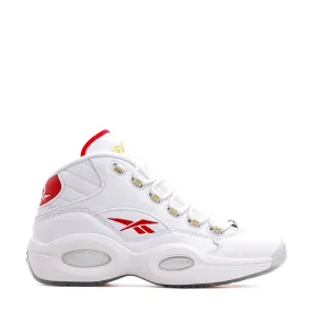 Reebok Classics Men Question Mid Allen Iverson Dr J #6 White Red GX0230