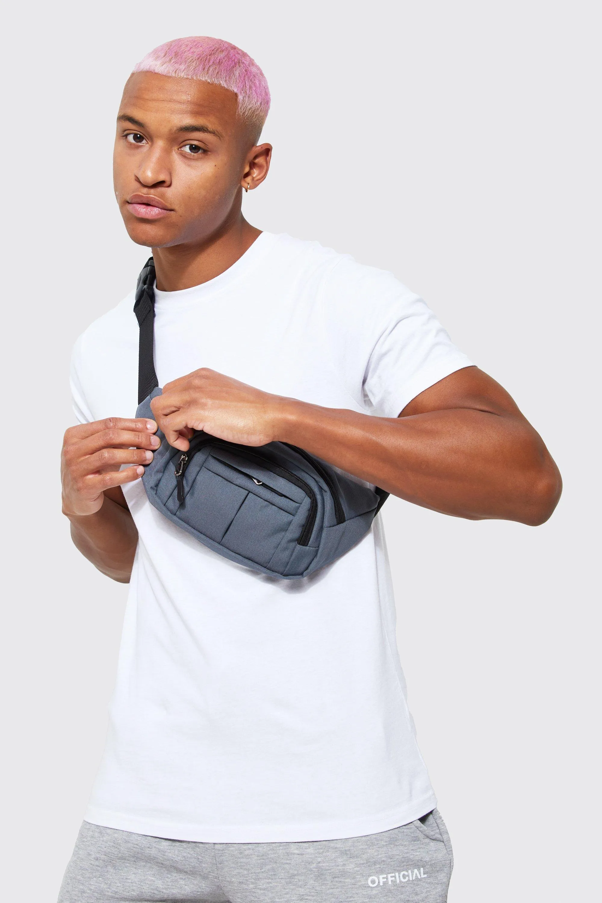 Ripstop Bum Bag | boohooMAN UK