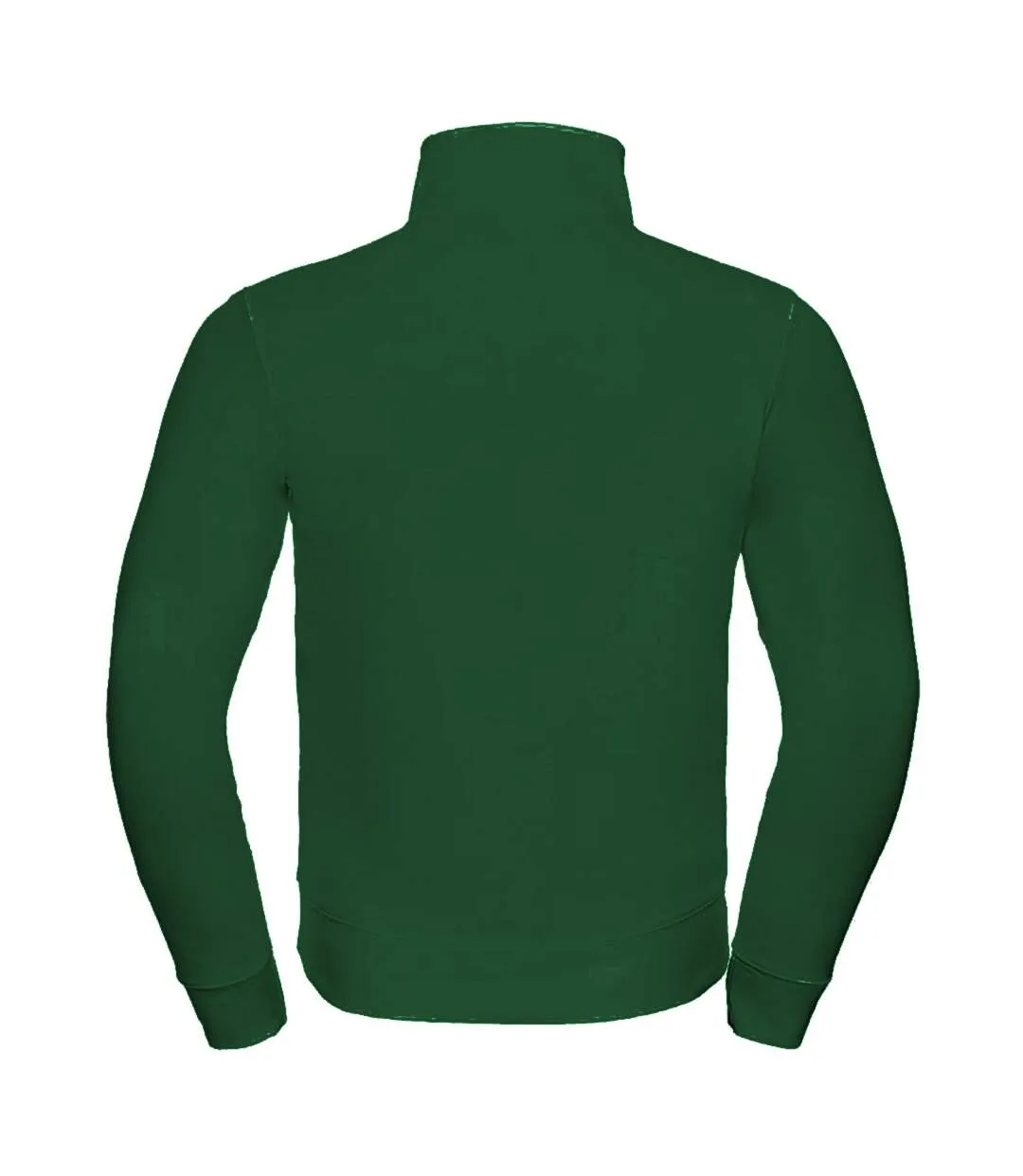 Russell Mens Authentic Full Zip Sweatshirt Jacket (Bottle Green) - UTRW5509